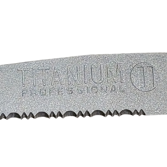 Titanium II Professional Knives Set of 15 with Knife Block Wooden Storage Holder - Picture 6 of 15